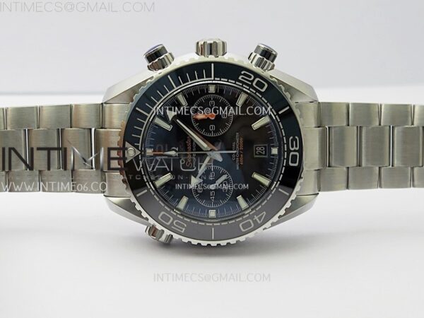 Planet Ocean Master Chronometer Black Ceramic Bezel SS VSF 1:1 Best Edition Black Dial on SS Bracelet A9900 – Bild 3