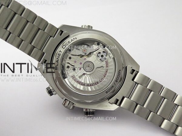 Planet Ocean Master Chronometer Black Ceramic Bezel SS VSF 1:1 Best Edition Black Dial on SS Bracelet A9900 – Bild 19