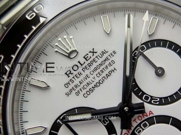 Daytona Panda 126500 QF 1:1 Best Edition 904L Steel White Dial on SS Bracelet DD4131 – Bild 8