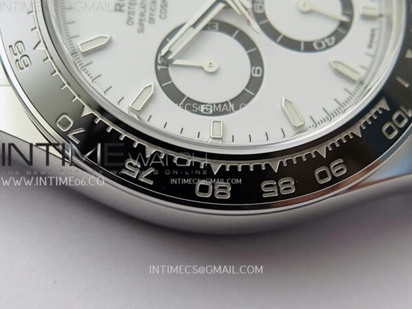 Daytona Panda 126500 QF 1:1 Best Edition 904L Steel White Dial on SS Bracelet DD4131 – Bild 9
