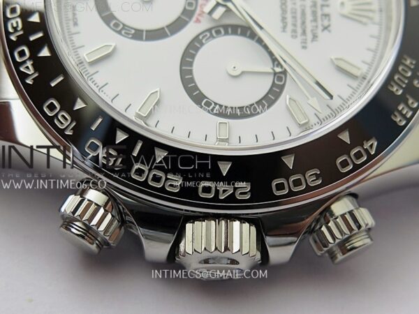 Daytona Panda 126500 QF 1:1 Best Edition 904L Steel White Dial on SS Bracelet DD4131 – Bild 10
