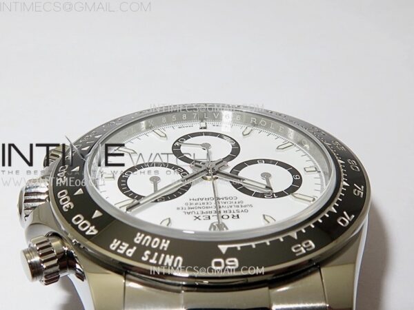 Daytona Panda 126500 QF 1:1 Best Edition 904L Steel White Dial on SS Bracelet DD4131 – Bild 12