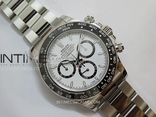 Daytona Panda 126500 QF 1:1 Best Edition 904L Steel White Dial on SS Bracelet DD4131 – Bild 13