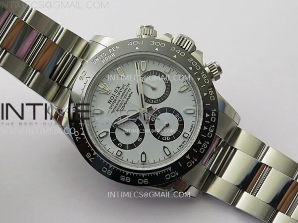Daytona Panda 116500 904L SS VSF 1:1 Best Edition White Dial on 904L SS Braclet SA4130 – Bild 3