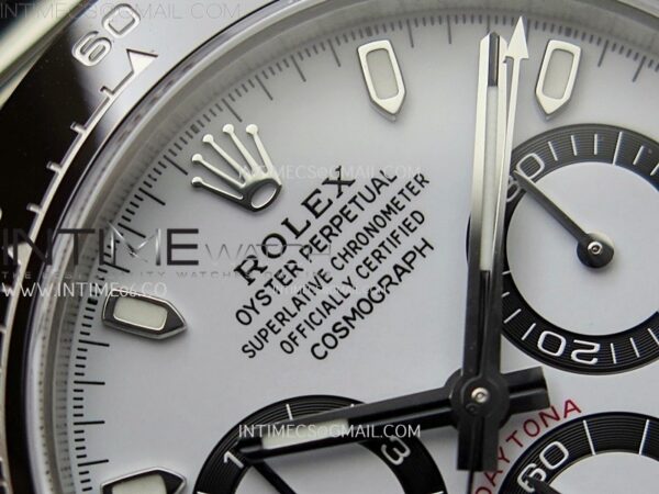 Daytona Panda 116500 904L SS VSF 1:1 Best Edition White Dial on 904L SS Braclet SA4130 – Bild 9