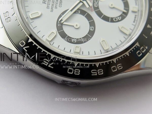 Daytona Panda 116500 904L SS VSF 1:1 Best Edition White Dial on 904L SS Braclet SA4130 – Bild 11
