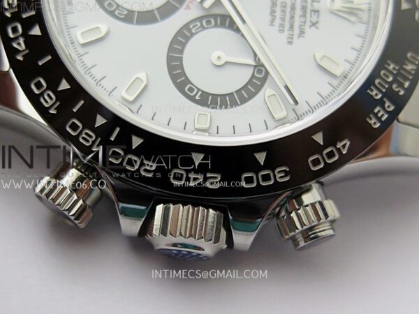 Daytona Panda 116500 904L SS VSF 1:1 Best Edition White Dial on 904L SS Braclet SA4130 – Bild 12