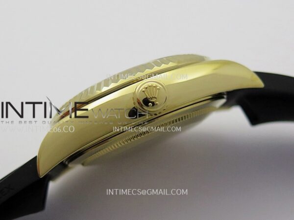 Sky-Dweller 336238 Gain Weight YG ZF 1:1 Best Edition Mint Green Dial on Oysterflex Rubber Strap Asian 2824 – Bild 8