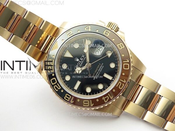 GMT Master II Rootbeer 126715 CHNR RG VSF 1:1 Best Edition Black Dial on RG Bracelet VR3285 CHS – Bild 2