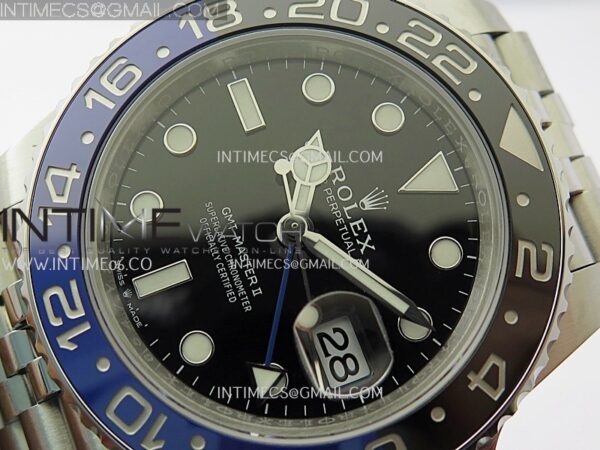 GMT-Master II 126710 BLNR 904L SS V3 VSF 1:1 Best Edition Black Dial On Jubilee Bracelet DD3285 CHS – Bild 4