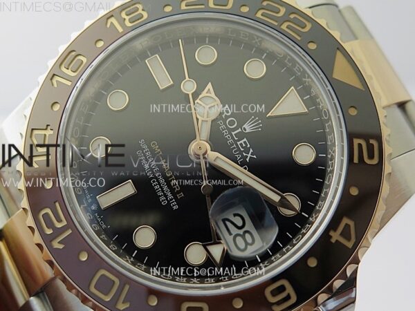 GMT-Master II Rootbeer 126711 CHNR VSF 1:1 Best Edition on Black Dial SS/RG Bracelet Super Clone VR3285 CHS – Bild 4