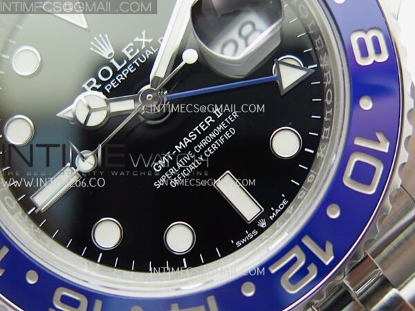 GMT-Master II 126710 BLNR 904L SS V3 VSF 1:1 Best Edition Black Dial On Jubilee Bracelet DD3285 CHS – Bild 6