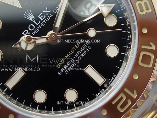 GMT-Master II Rootbeer 126711 CHNR VSF 1:1 Best Edition on Black Dial SS/RG Bracelet Super Clone VR3285 CHS – Bild 6