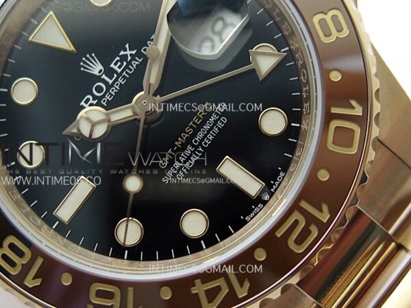 GMT Master II Rootbeer 126715 CHNR RG VSF 1:1 Best Edition Black Dial on RG Bracelet VR3285 CHS – Bild 6