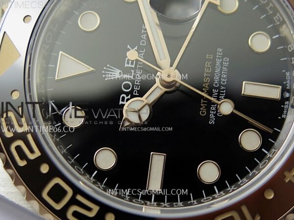 GMT-Master II Rootbeer 126711 CHNR VSF 1:1 Best Edition on Black Dial SS/RG Bracelet Super Clone VR3285 CHS – Bild 7