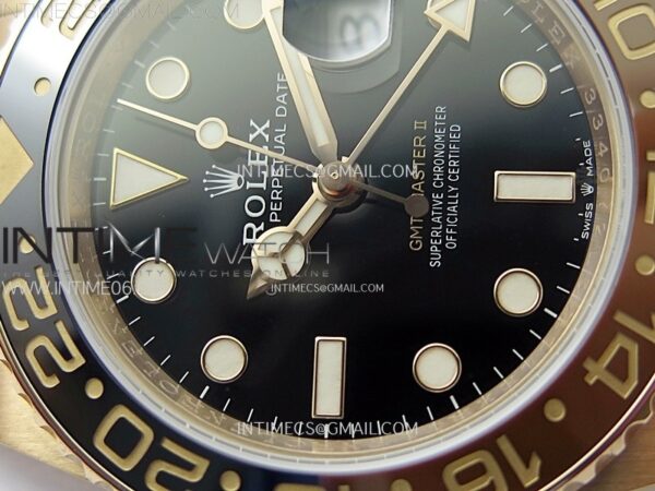 GMT Master II Rootbeer 126715 CHNR RG VSF 1:1 Best Edition Black Dial on RG Bracelet VR3285 CHS – Bild 7