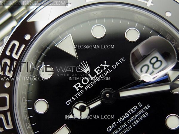 GMT-Master II 126710 BLNR 904L SS V3 VSF 1:1 Best Edition Black Dial On Jubilee Bracelet DD3285 CHS – Bild 8