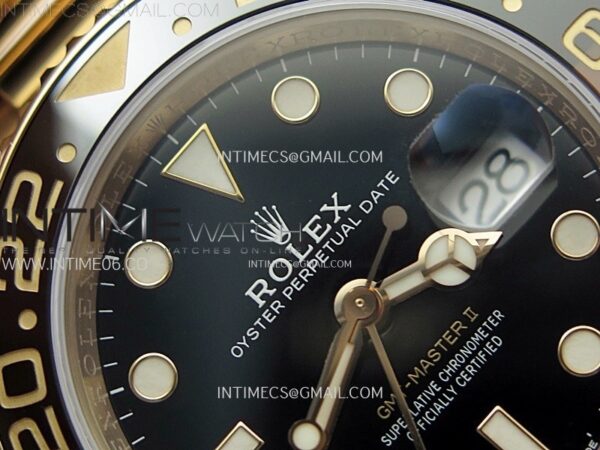 GMT Master II Rootbeer 126715 CHNR RG VSF 1:1 Best Edition Black Dial on RG Bracelet VR3285 CHS – Bild 8