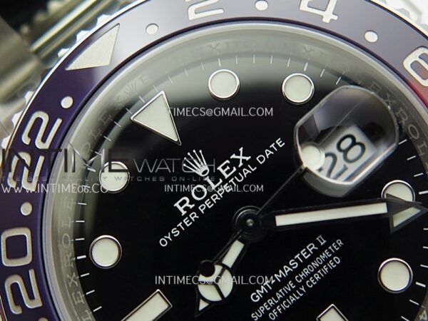 GMT-Master II 126710 BLRO V3 904L SS VSF 1:1 Best Edition Black Dial On Oyster Bracelet DD3285 CHS – Bild 8