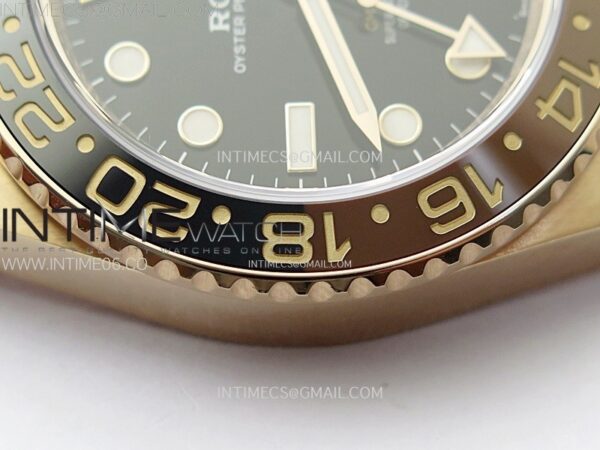 GMT Master II Rootbeer 126715 CHNR RG VSF 1:1 Best Edition Black Dial on RG Bracelet VR3285 CHS – Bild 9