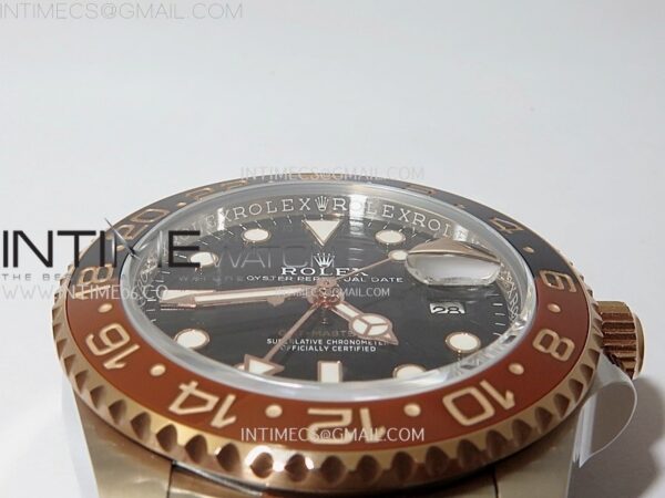 GMT-Master II Rootbeer 126711 CHNR VSF 1:1 Best Edition on Black Dial SS/RG Bracelet Super Clone VR3285 CHS – Bild 11