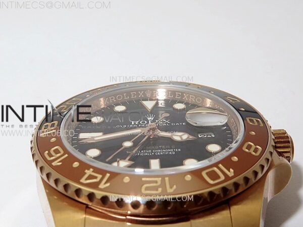 GMT Master II Rootbeer 126715 CHNR RG VSF 1:1 Best Edition Black Dial on RG Bracelet VR3285 CHS – Bild 11