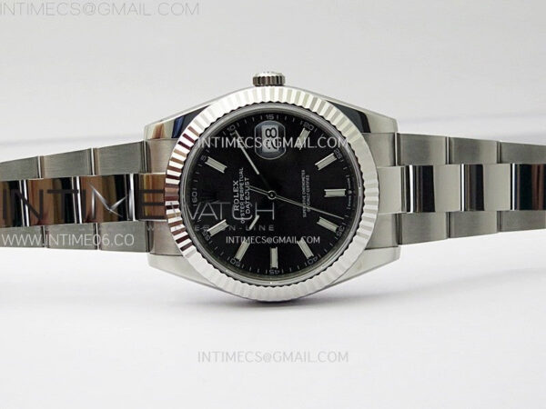 DateJust 41 126334 904L SS VSF 1:1 Best Edition Gray Dial on Oyster Bracelet VS3235 – Bild 12