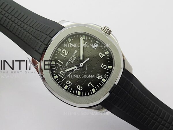 Aquanaut 5167 SS ZF 1:1 Best Edition Black Dial On Black Strap Super Clone DD330 – Bild 2