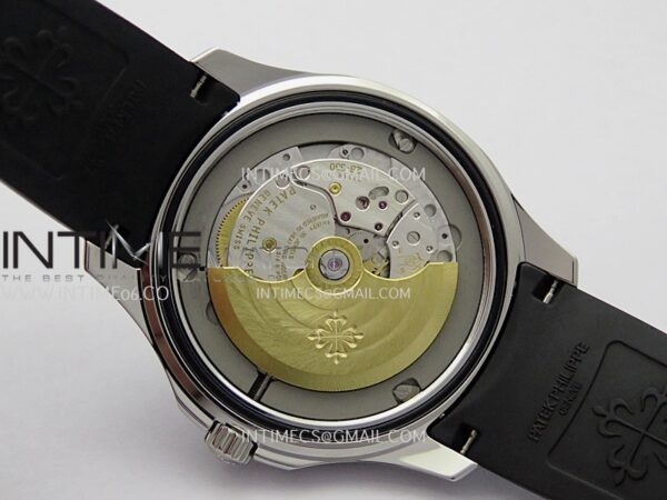 Aquanaut 5167 SS ZF 1:1 Best Edition Black Dial On Black Strap Super Clone DD330 – Bild 16