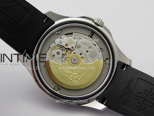 Aquanaut 5167 SS ZF 1:1 Best Edition Black Dial On Black Strap Super Clone DD330 – Bild 17