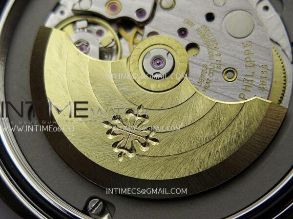Aquanaut 5167 SS ZF 1:1 Best Edition Black Dial On Black Strap Super Clone DD330 – Bild 18