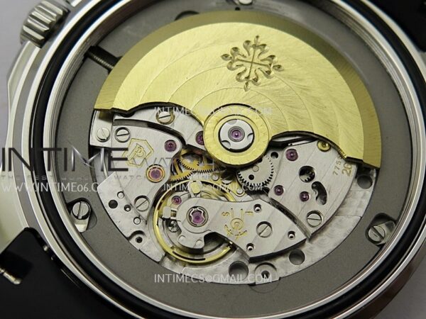 Aquanaut 5167 SS ZF 1:1 Best Edition Black Dial On Black Strap Super Clone DD330 – Bild 19