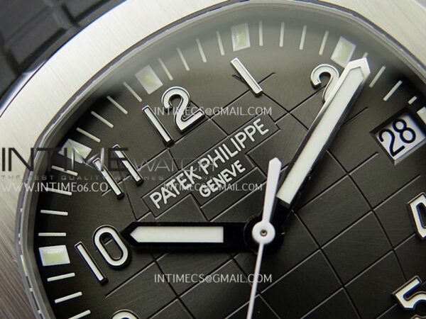 Aquanaut 5167 SS ZF 1:1 Best Edition Black Dial On Black Strap Super Clone DD330 – Bild 8