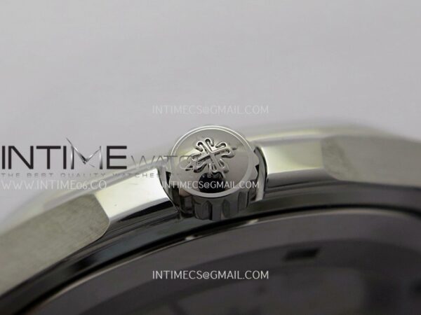 Aquanaut 5167 SS ZF 1:1 Best Edition Black Dial On Black Strap Super Clone DD330 – Bild 10