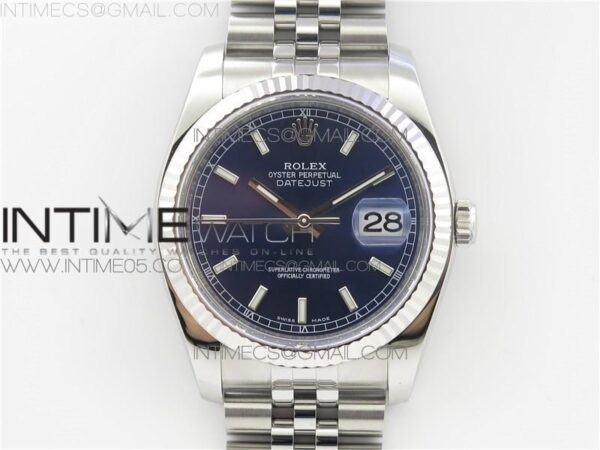 DateJust 36mm 126234 904L SS VSF 1:1 Best Edition Blue Fluted Bezel on Jubilee Bracelet VS3135 – Bild 38
