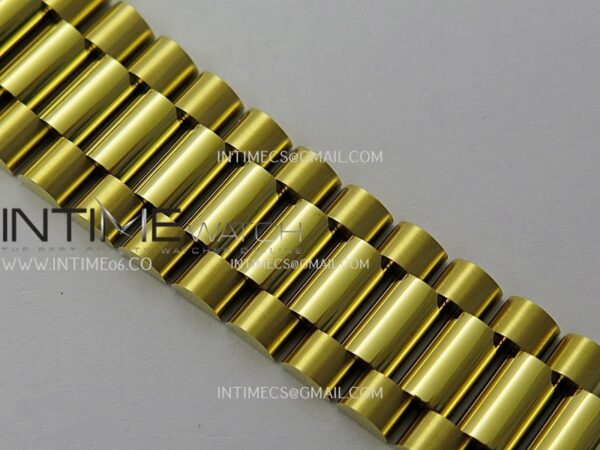 Day Date 40 YG 228238 Clean Factory 1:1 Best Edition Black Dial Stick Marker on President Bracelet VR3255 V3 – Bild 14