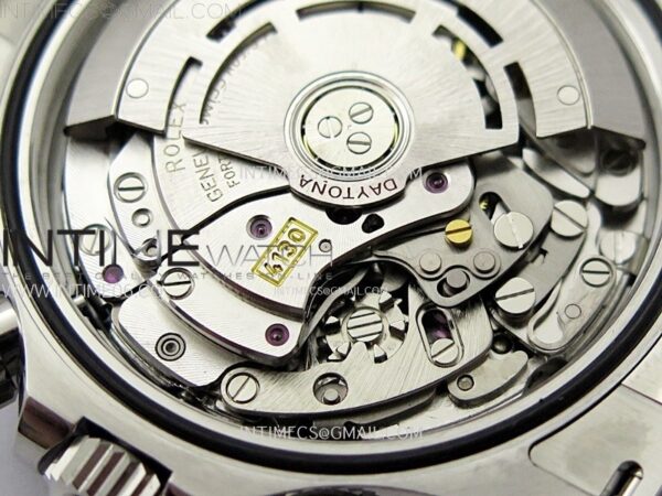 DAYTONA 116500LN 904L SS CASE Clean Factory 1:1 BEST EDITION WHITE DIAL ON 904L SS BRACELET SH4130 – Bild 38