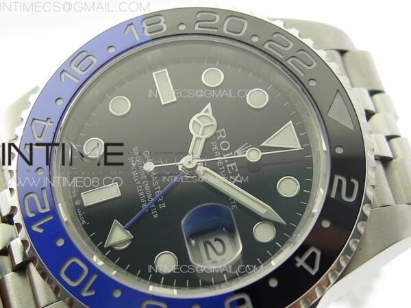 GMT-MASTER II 126710 BLNR BLACK/BLUE CERAMIC 904L STEEL APSF 1:1 BEST EDITION VR3285 CHS – Bild 5