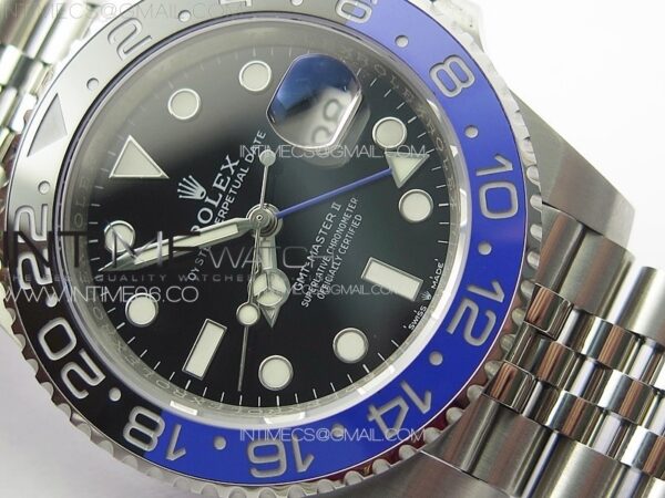 GMT-MASTER II 126710 BLNR BLACK/BLUE CERAMIC 904L STEEL APSF 1:1 BEST EDITION VR3285 CHS – Bild 4
