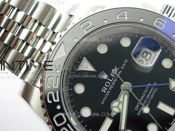 GMT-MASTER II 126710 BLNR BLACK/BLUE CERAMIC 904L STEEL APSF 1:1 BEST EDITION VR3285 CHS – Bild 8