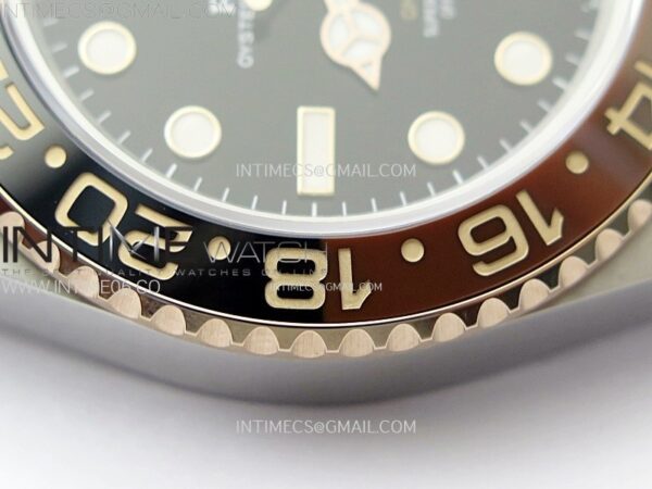 GMT-Master II Rootbeer 126711 CHNR Clean Factory 1:1 Best Edition Black Dial on SS/RG Bracelet VR3285 CHS – Bild 10
