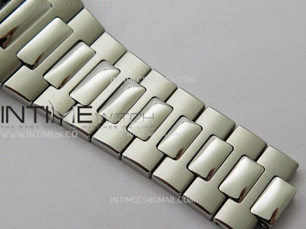 Nautilus 5711/1A-010 3KF 1:1 Best Edition Blue Textured Dial on SS Bracelet Super Clone 26-330 V5 (Copy) – Bild 15