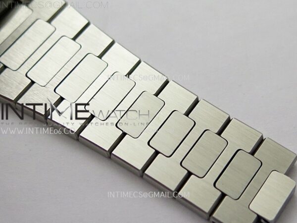 Nautilus 5711/1A-010 3KF 1:1 Best Edition Blue Textured Dial on SS Bracelet Super Clone 26-330 V5 (Copy) – Bild 14