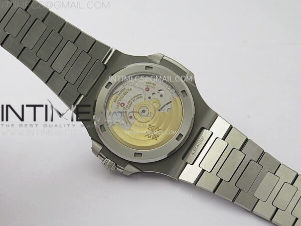 Nautilus 5711/1A-010 3KF 1:1 Best Edition Blue Textured Dial on SS Bracelet Super Clone 26-330 V5 (Copy) – Bild 19