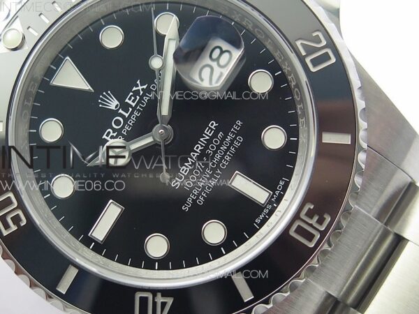 Submariner 116610 LN Black Ceramic Clean Factory 904L 1:1 Best Edition on SS Bracelet VR3135 – Bild 6