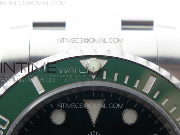 SUBMARINER Hulk 116610 LV GREEN CERAMIC 904L SS CASE ARF 1:1 BEST EDITION GREEN DIAL ON 904L SS BRACELET VR3135 – Bild 16