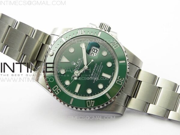 Submariner Hulk 116610 LV Green Ceramic 904L Steel VSF 1:1 Best Edition VS3135 – Bild 2