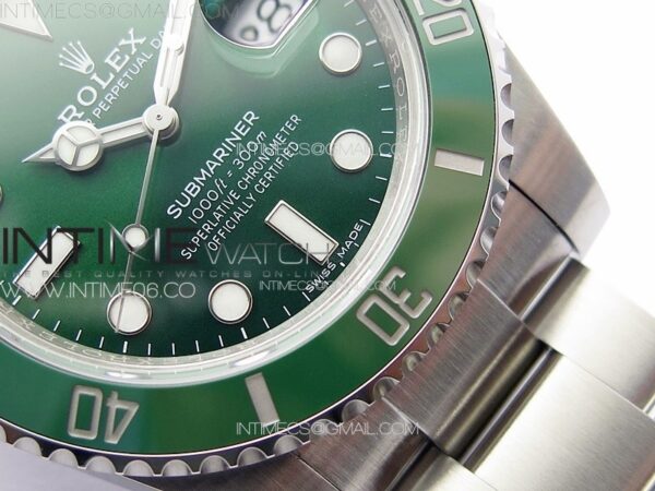 Submariner Hulk 116610 LV Green Ceramic 904L Steel VSF 1:1 Best Edition VS3135 – Bild 6