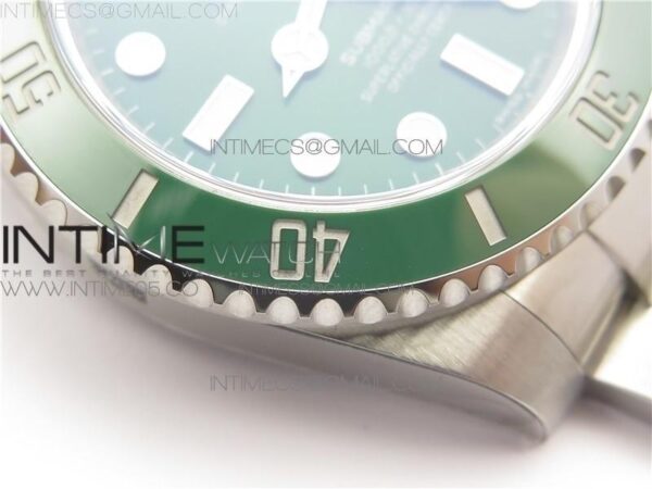 SUBMARINER Hulk 116610 LV GREEN CERAMIC ZZF V3 – Bild 14