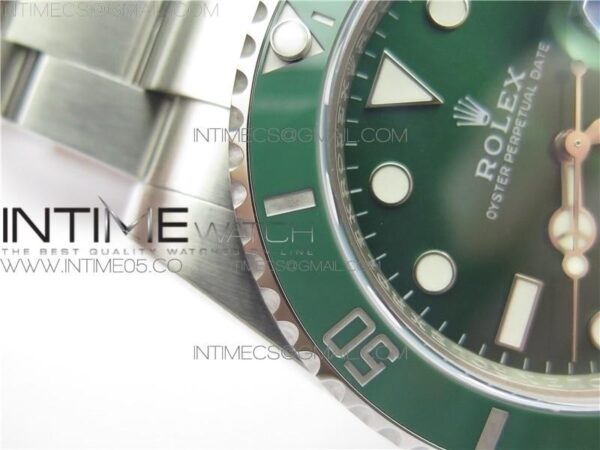 SUBMARINER Hulk 116610 LV GREEN CERAMIC ZZF V3 – Bild 16